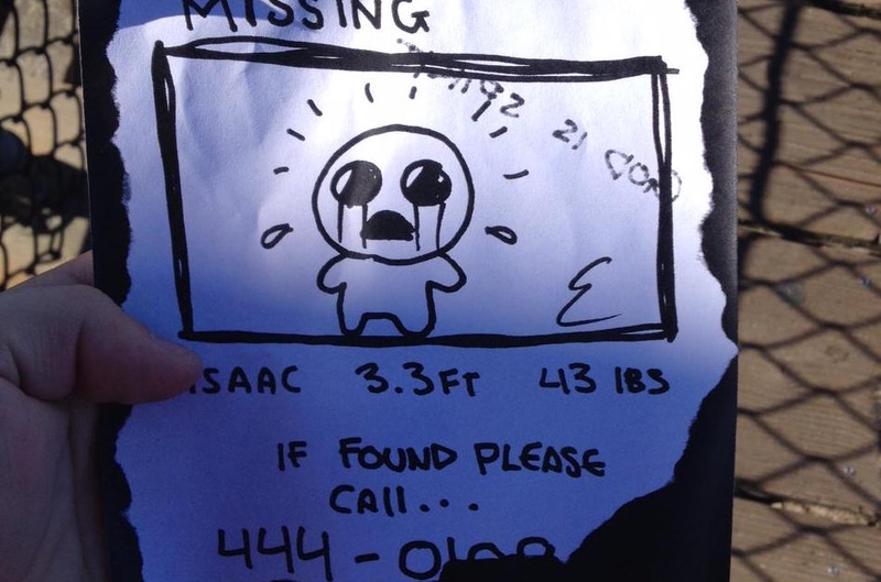 Illustration for article titled How Binding of Isaac Fans Ended Up Digging Holes in Santa Ana, California